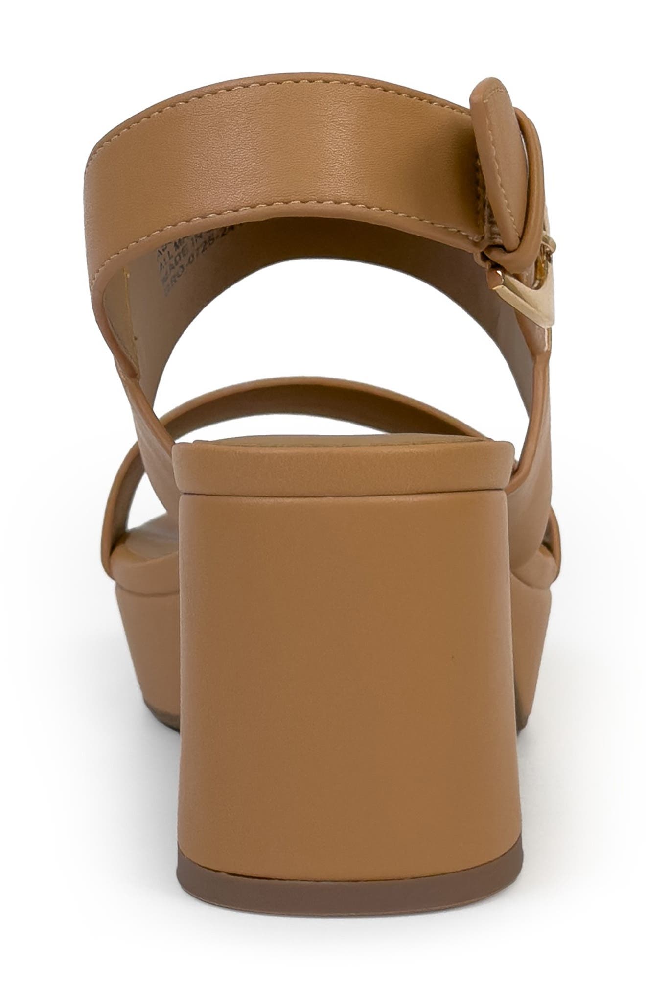Camilia Platform Sandal, Alternate, color, NATURAL FAUX CALF LEATHER