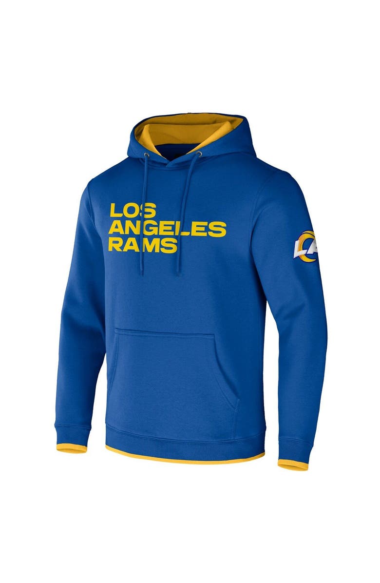 NFL X DARIUS RUCKER Men's NFL x Darius Rucker Collection by Fanatics Royal Los Angeles Rams Pullover Hoodie, Alternate, color,
