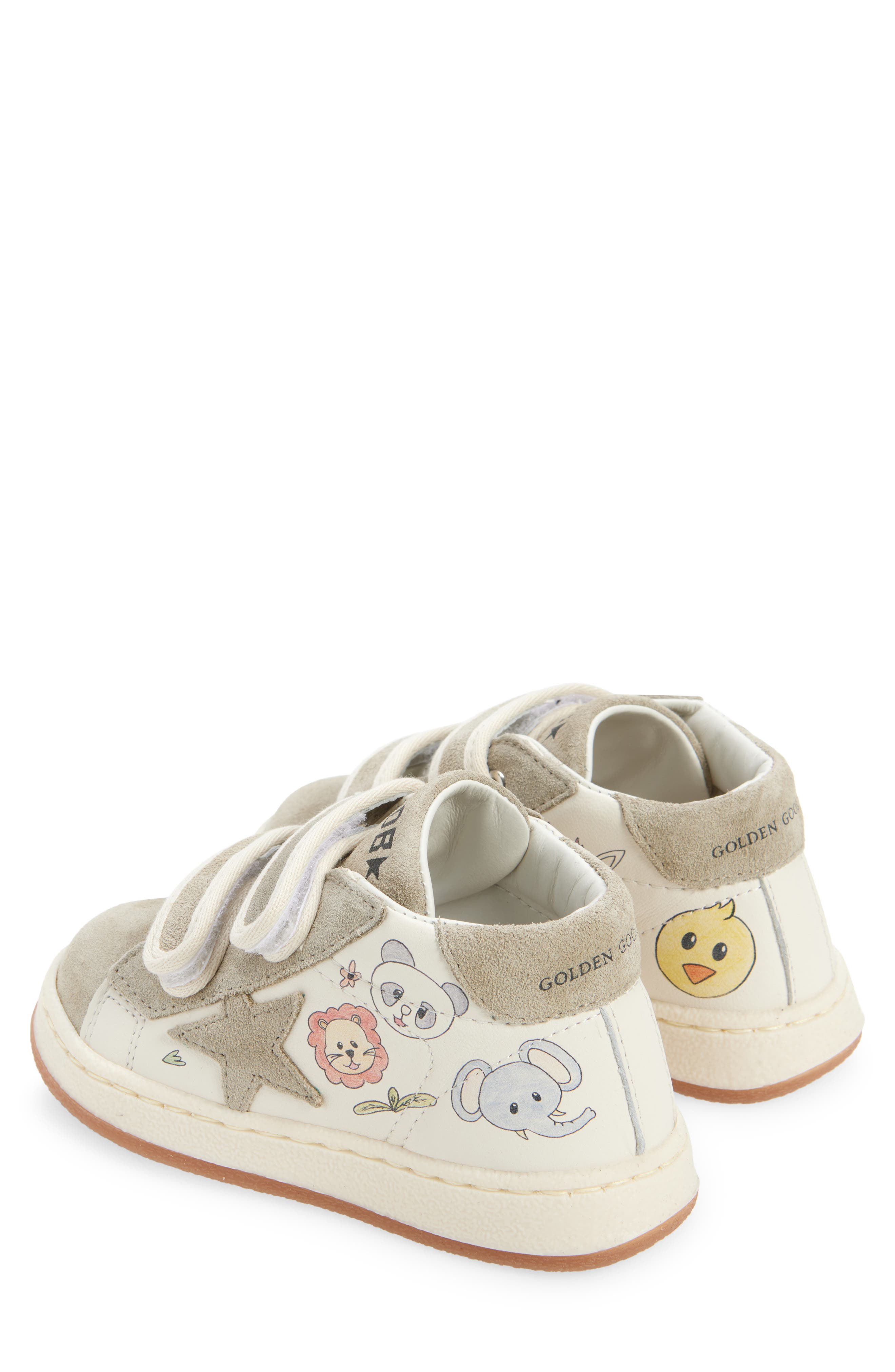 Golden Goose Kids' June Star Mid Top Sneaker, Alternate, color, 