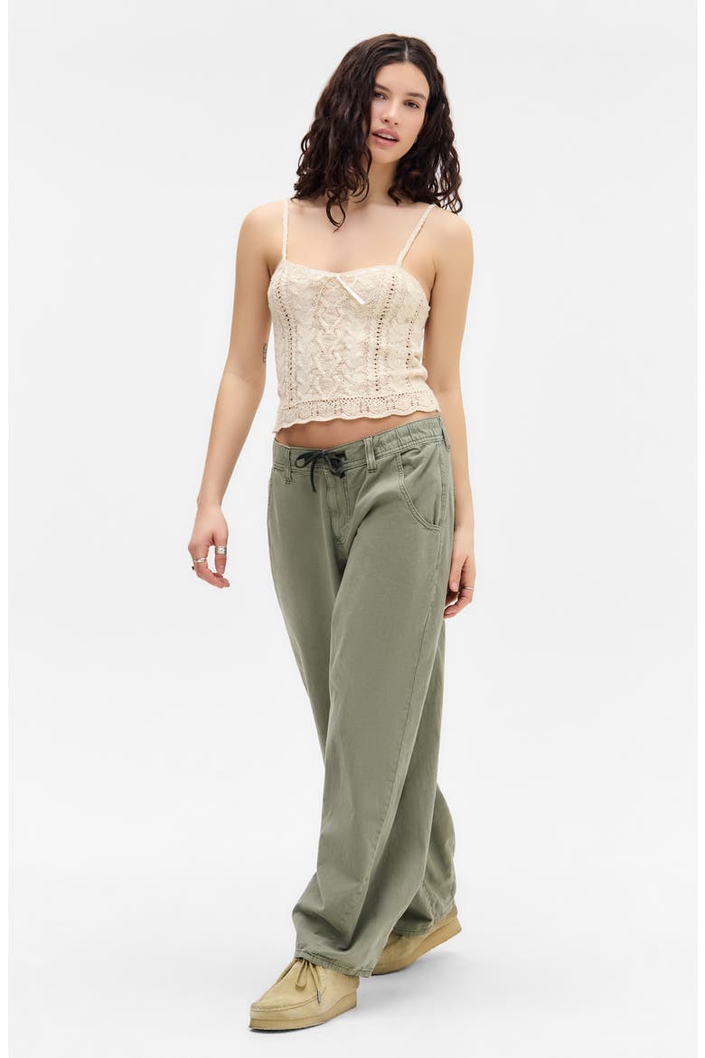 Cable Stitch Camisole, Alternate, color, CREME