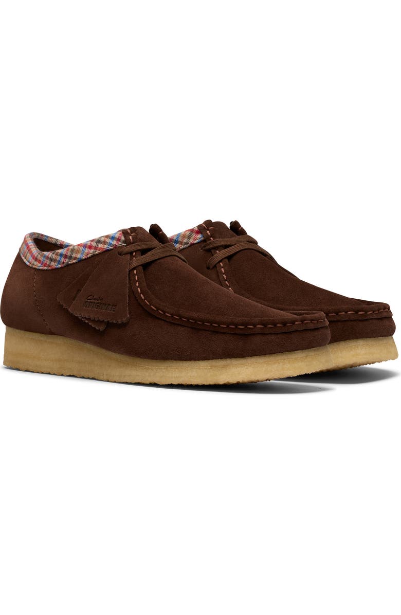 Clarks<sup>®</sup> Originals Wallabee Chukka, Alternate, color, Chocolate