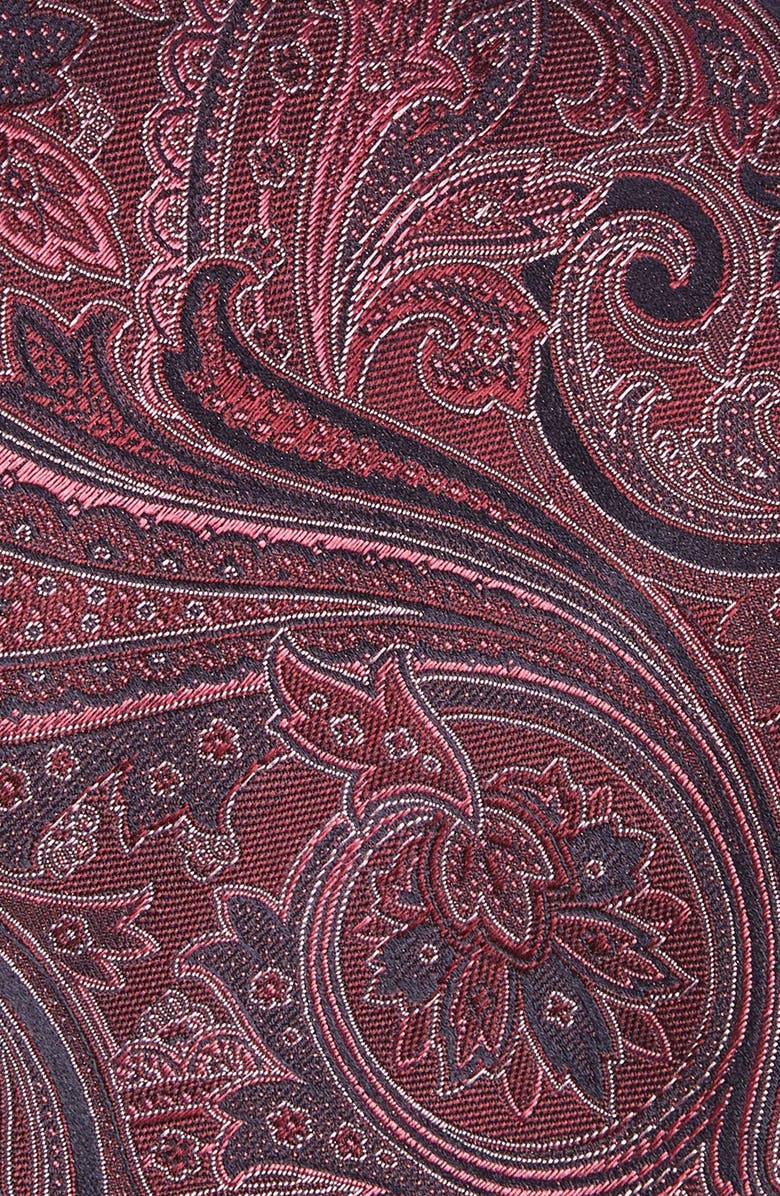 Canali Paisley Silk Tie, Alternate, color,