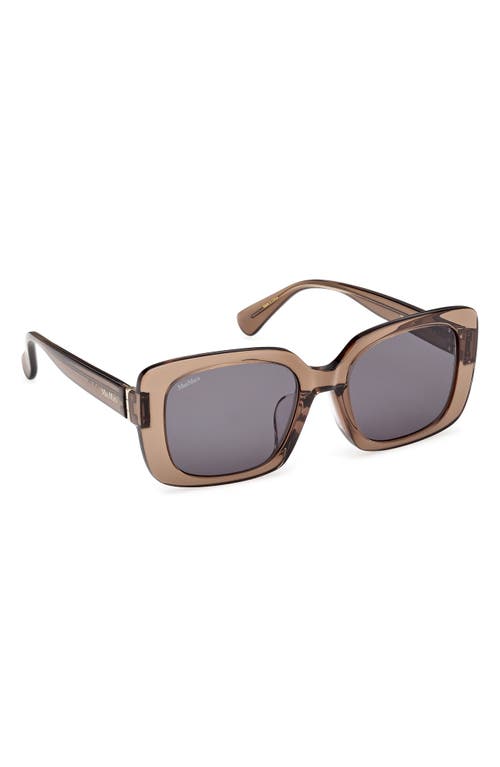 Max Mara 54mm Square Sunglasses