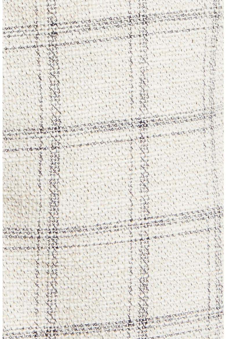 New London Check Button-Up Shirt, Alternate, color, LIGHT BEIGE