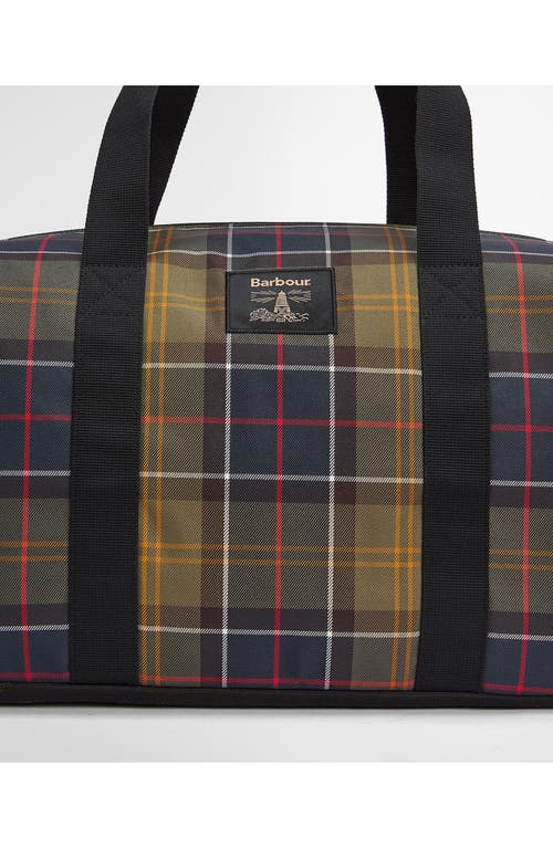 Barbour Torridon Tartan Duffle Bag In Multi