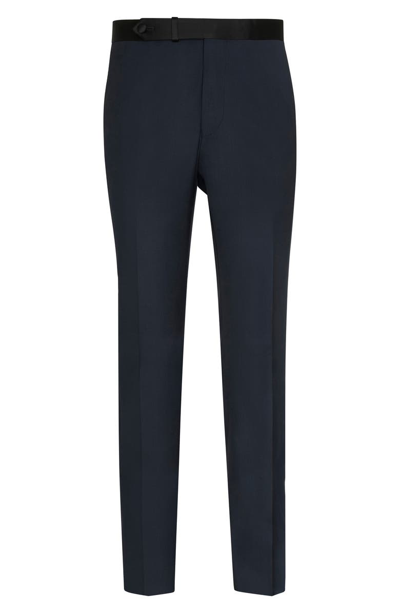 Samuelsohn Water Repellent Ice Wool Tuxedo, Alternate, color, Navy