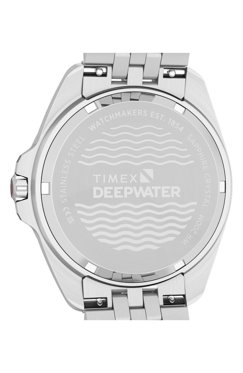 Timex<sup>®</sup> Deepwater Arctic 200 Bracelet Watch, 40.5mm, Alternate, color, Silver-Tone