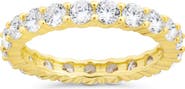 Sterling Forever Gracie Cubic Zirconia Eternity Ring