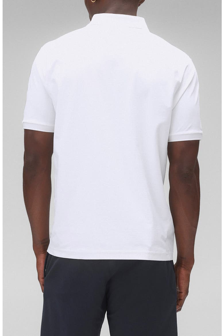 Playoff Tech Piqué Polo, Alternate, color, WHITE