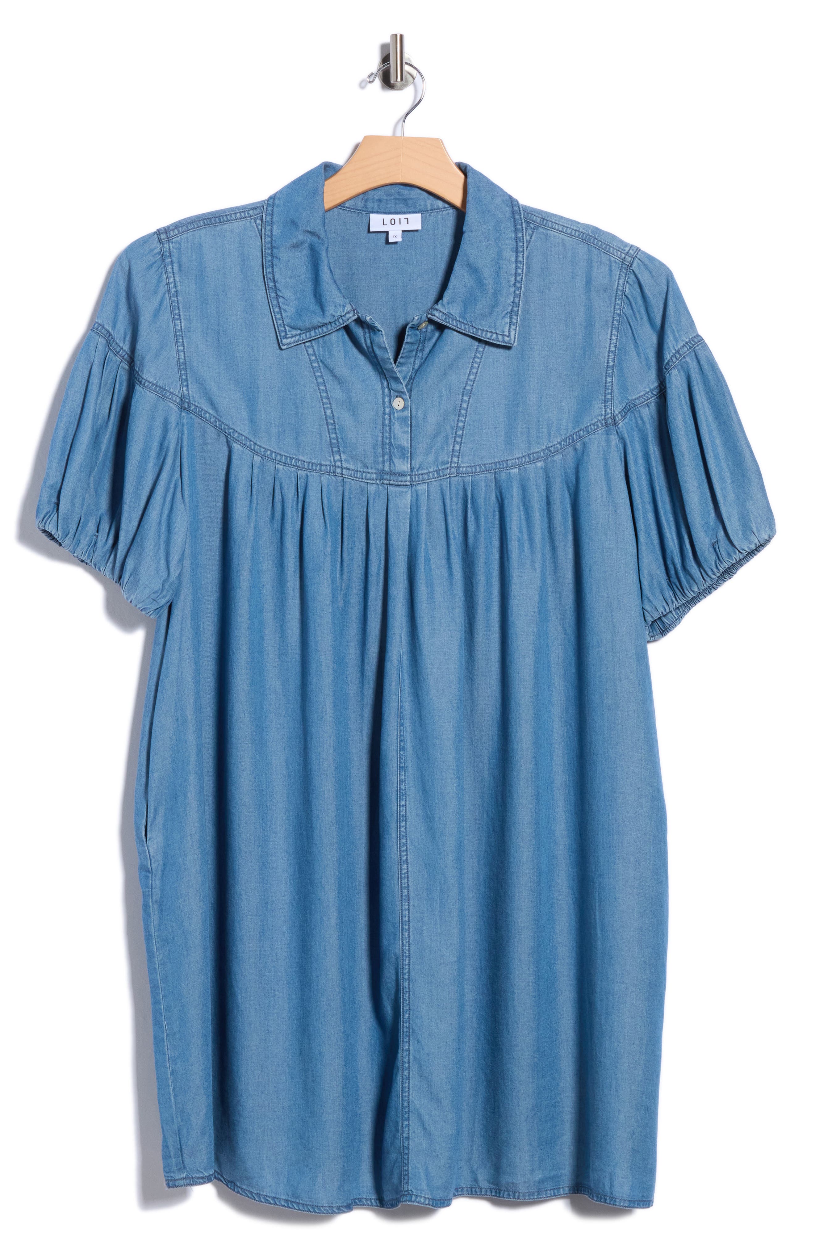 Tencel Lyocell Trapeze Dress