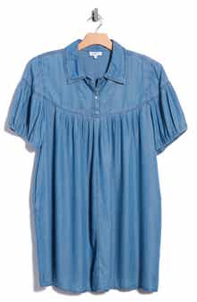 Tencel Lyocell Trapeze Dress
