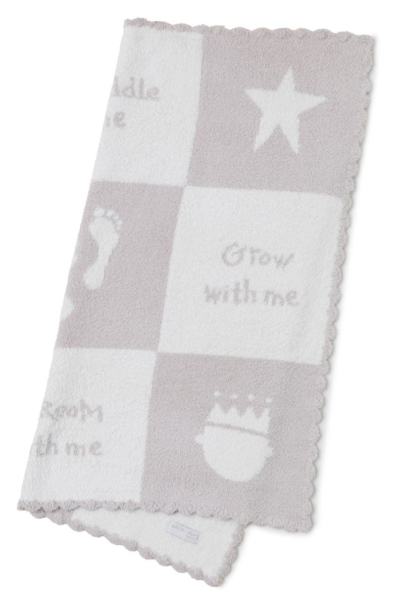 Barefoot Dreams<sup>®</sup> CozyChic<sup>®</sup> Cuddle Baby Blanket, Alternate, color, Cream-Stone