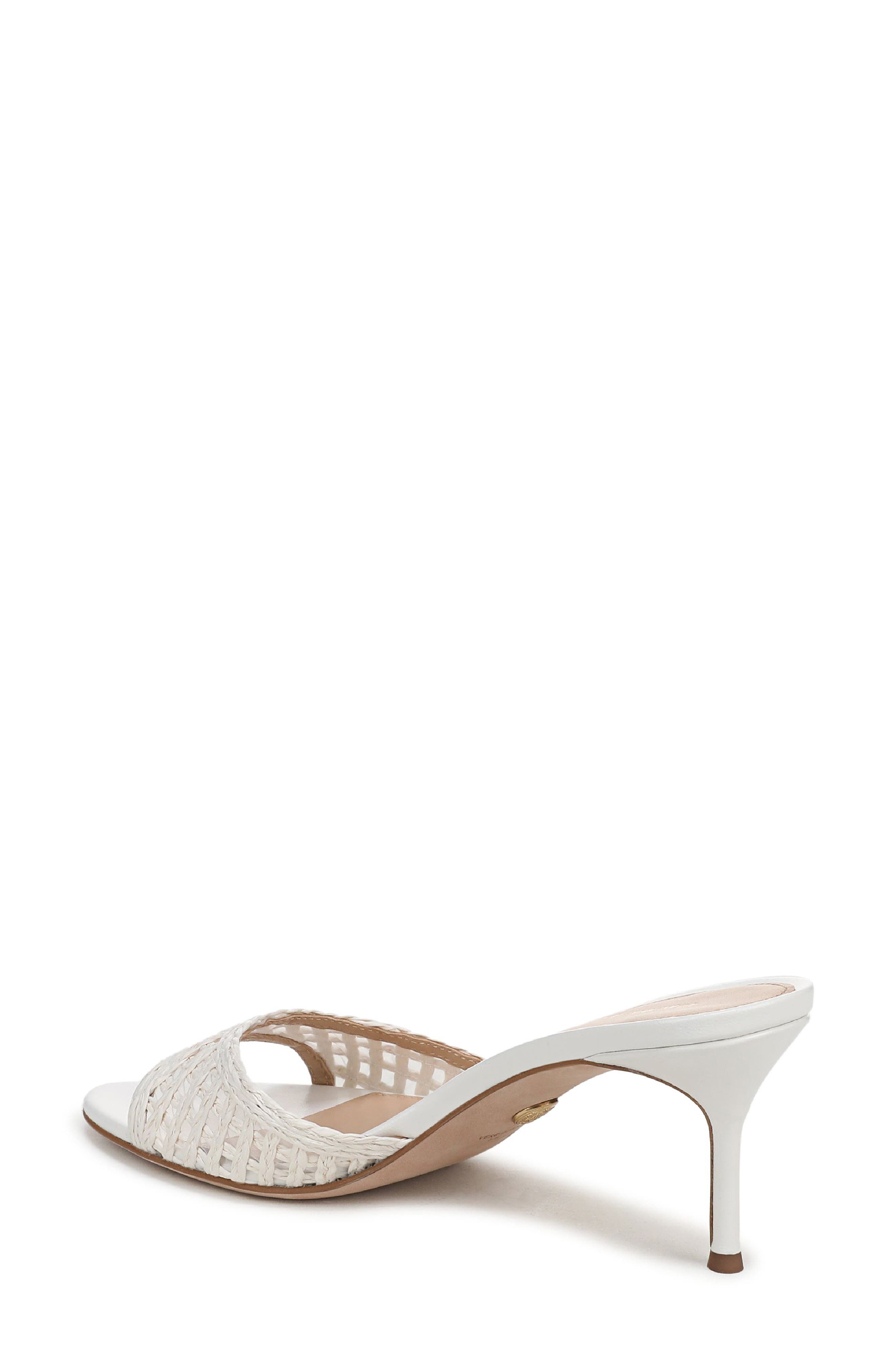 Tia Woven Sandal, Alternate, color, COCONUT