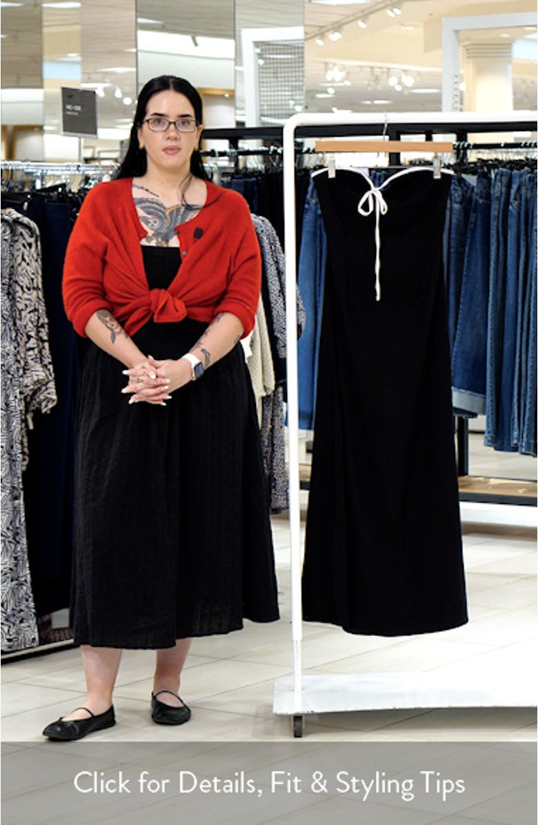 Bijou Strapless Maxi Dress, sales video thumbnail