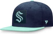 FANATICS Men's Fanatics  Deep Sea Blue/Light Blue Seattle Kraken Authentic Pro Rink Snapback Hat