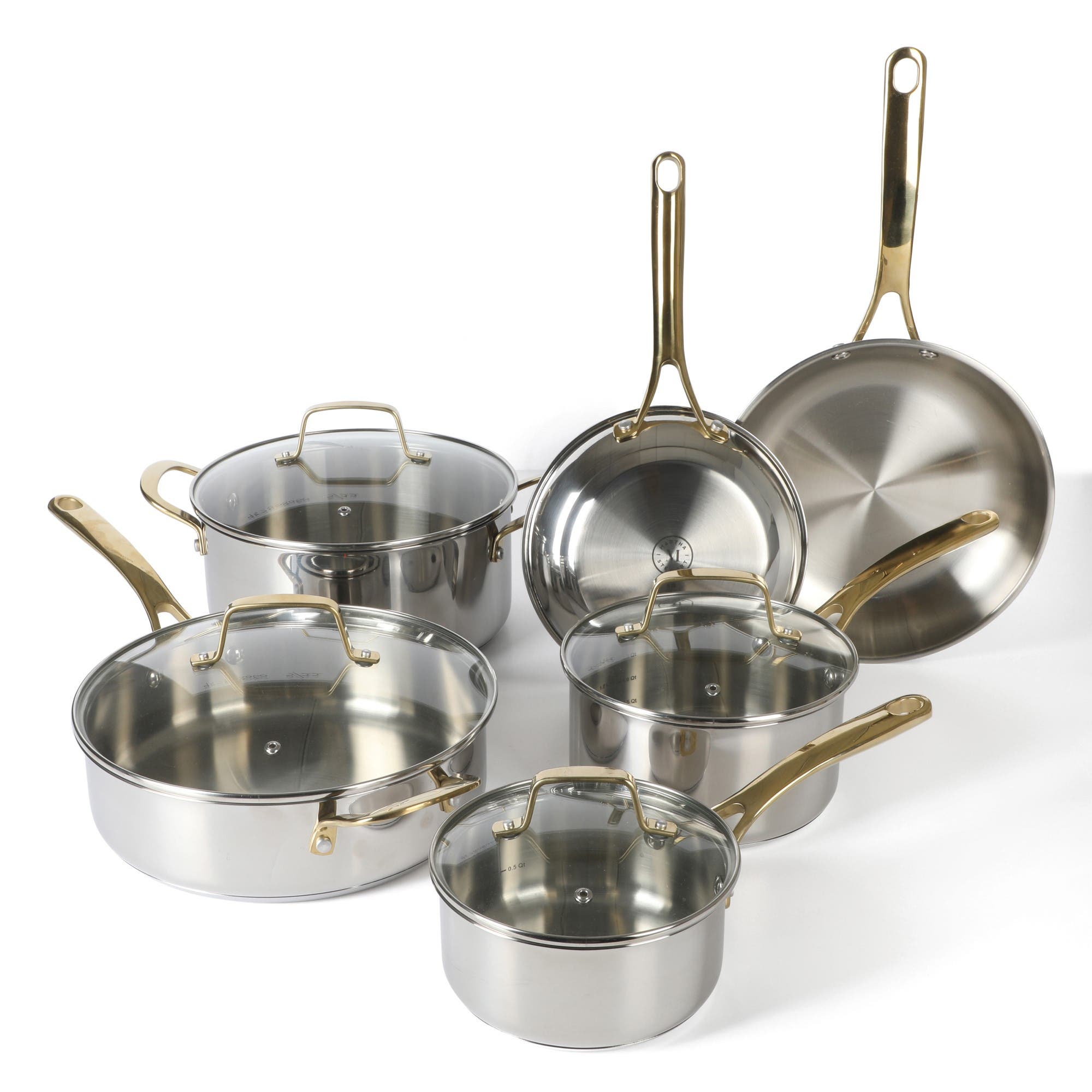 selected Stainless Gold Handle