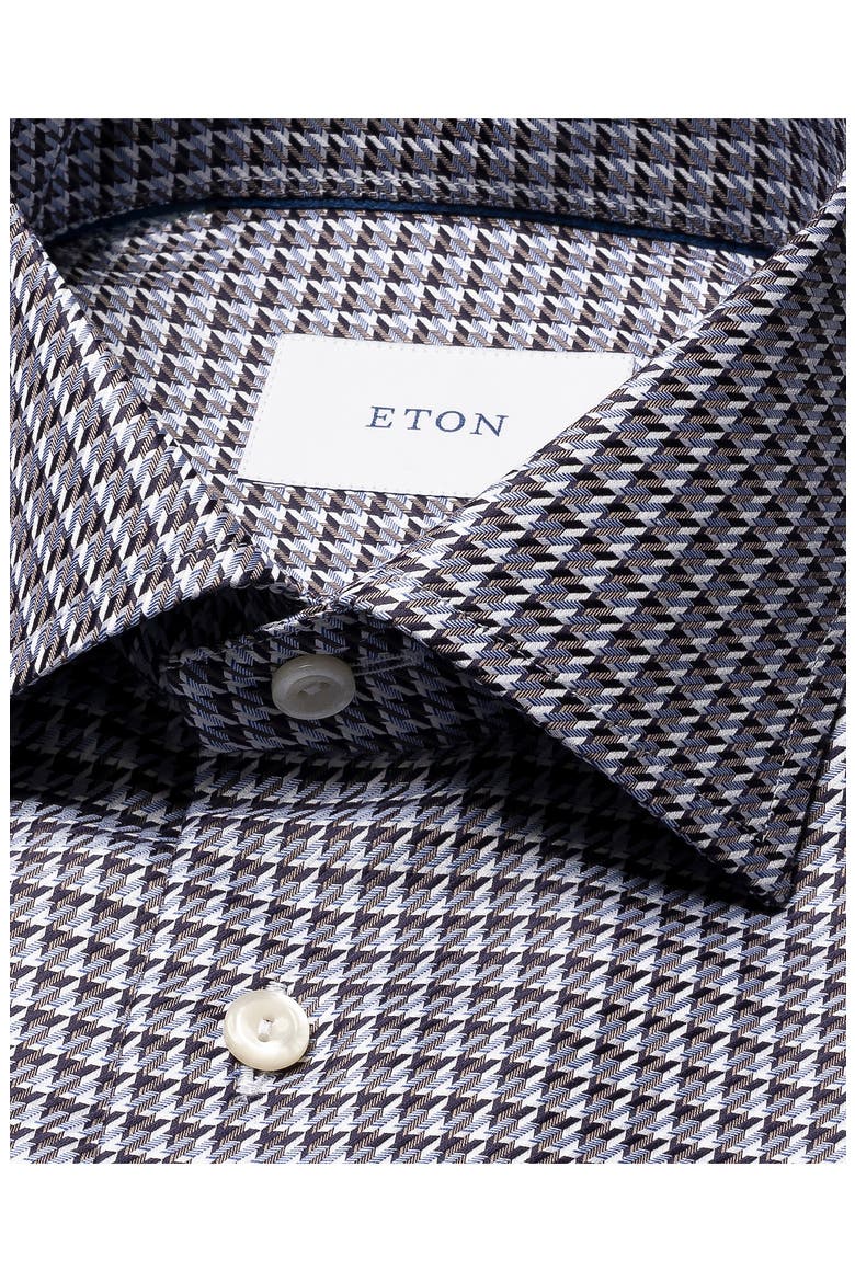 Slim Fit King Twill Dress Shirt, Alternate, color, DARK BLUE
