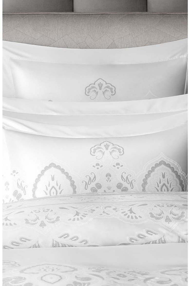 Anassa Pillowcase, Alternate, color, White