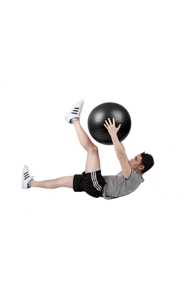 MIND READER Exercise Yoga Ball &  Quick Pump, Alternate, color, 