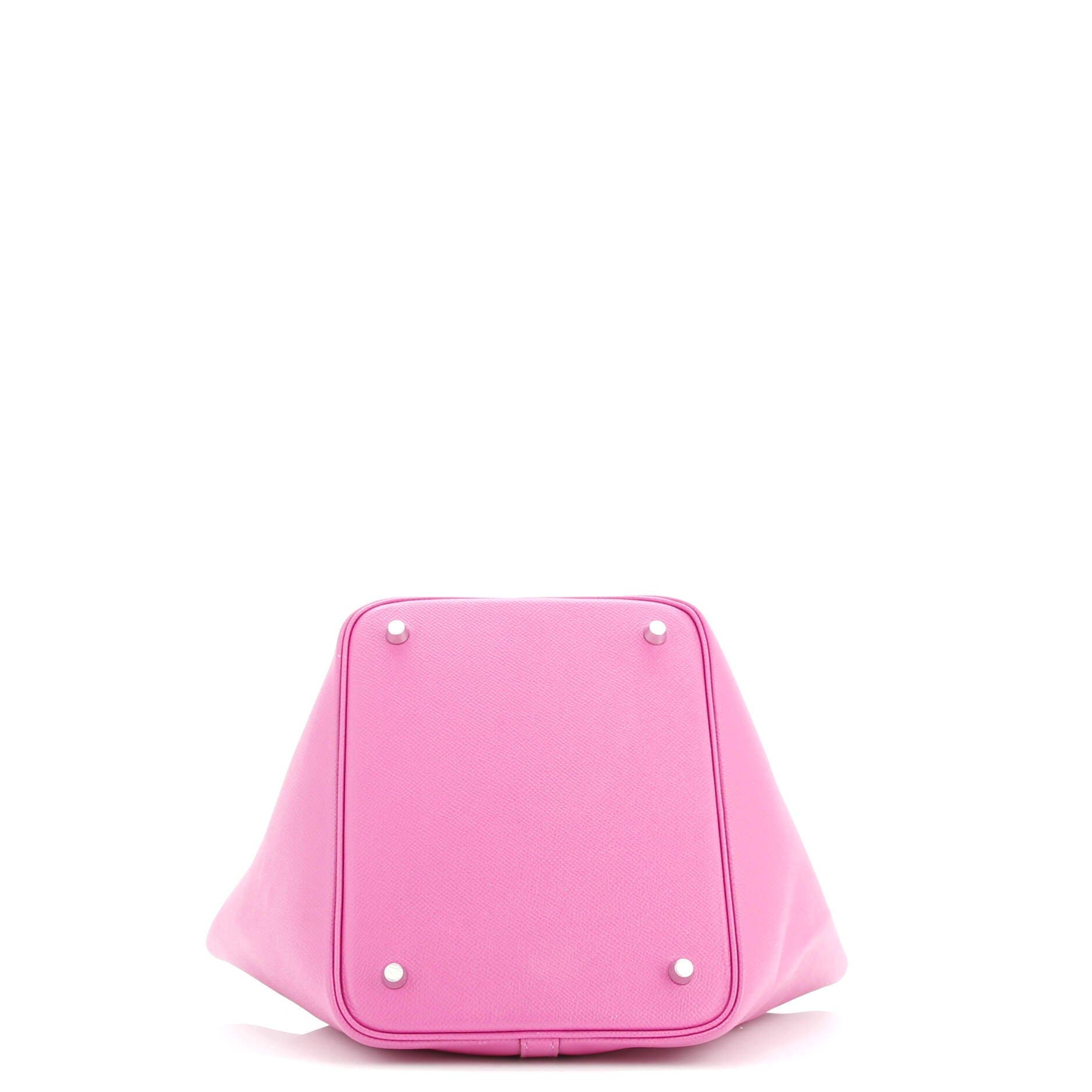 Pre-Owned Hermes Picotin Lock Bag Tressage Epsom MM, Alternate, color, 