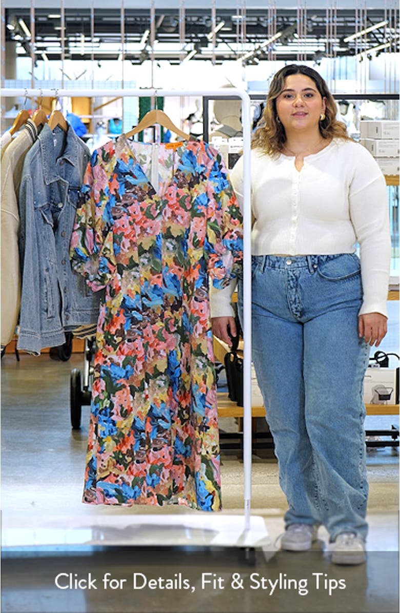 Floral Midi Dress, sales video thumbnail