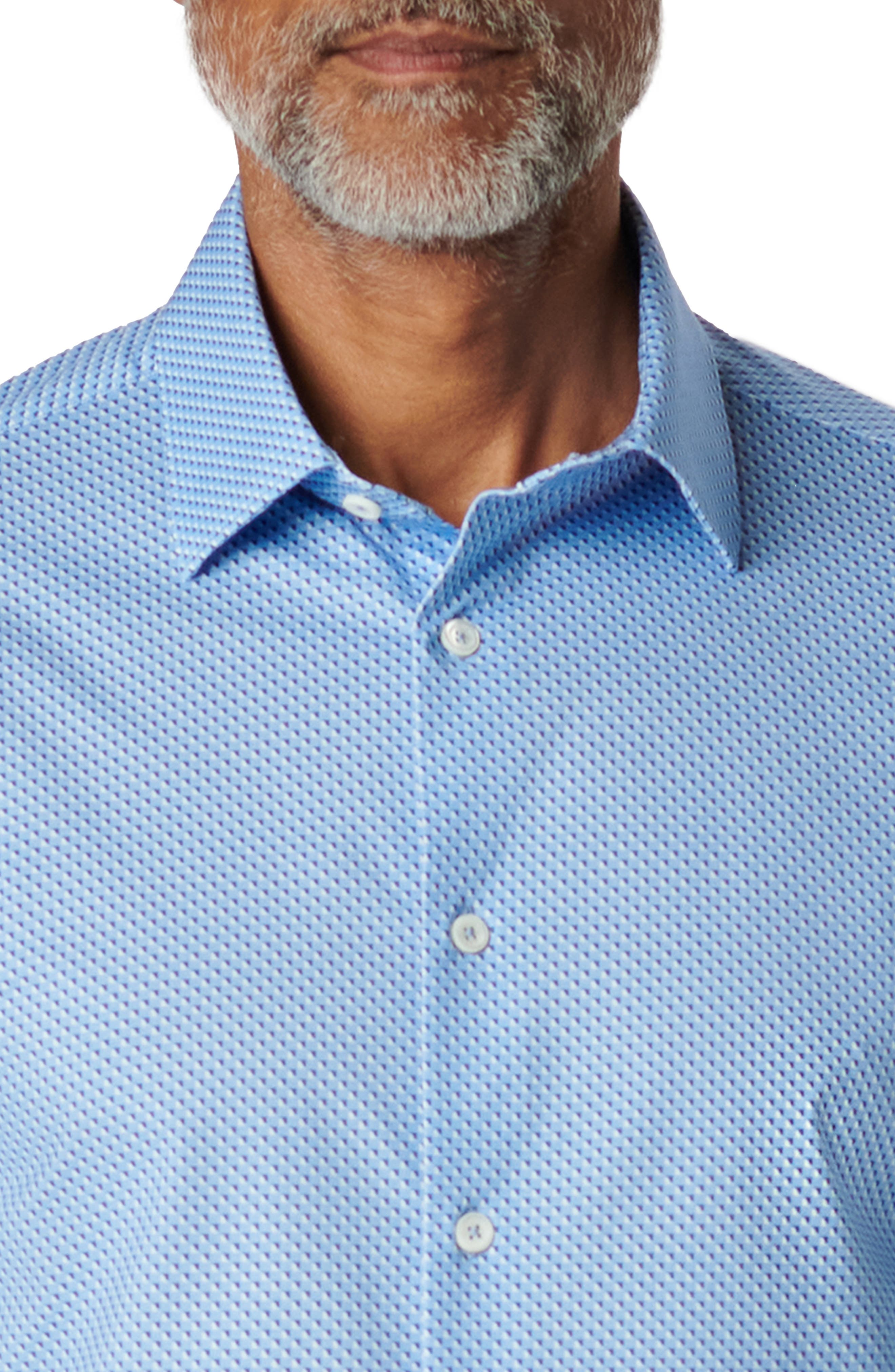 James OoohCotton Microprint Button-Up Shirt - image 2
