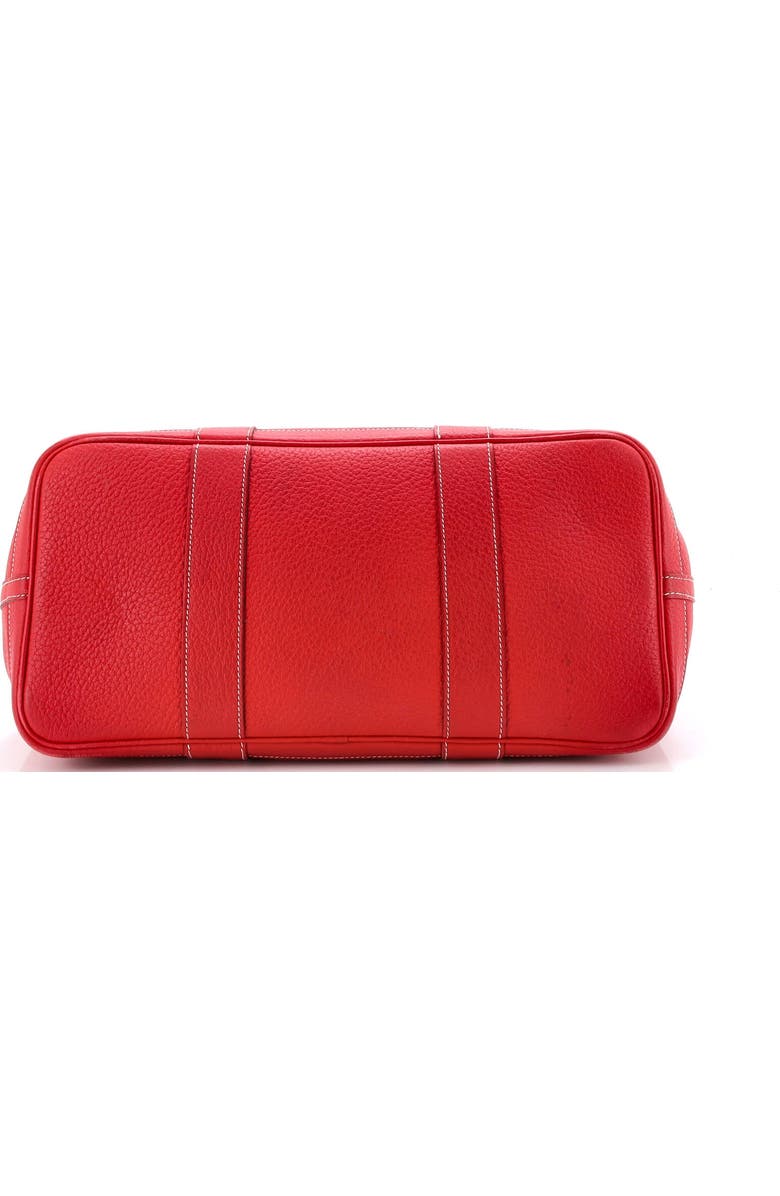 Pre-Owned Hermes Garden Party Tote Leather 36, Alternate, color, Rouge Casaque