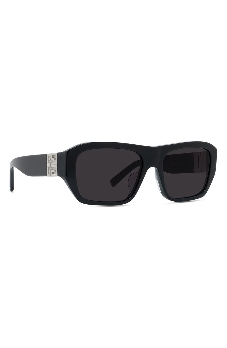 Givenchy 4G 56mm Square Sunglasses, Alternate, color,