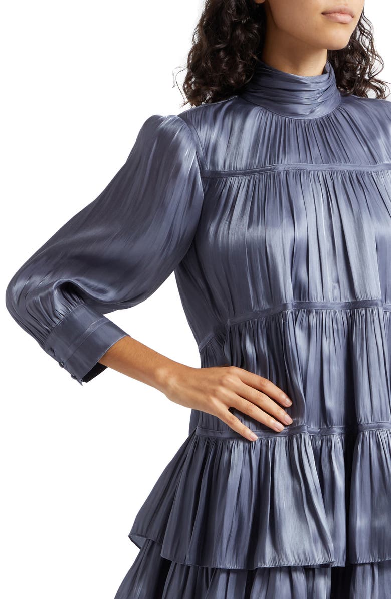 Cinq à Sept Riva Tiered Dress, Alternate, color, 