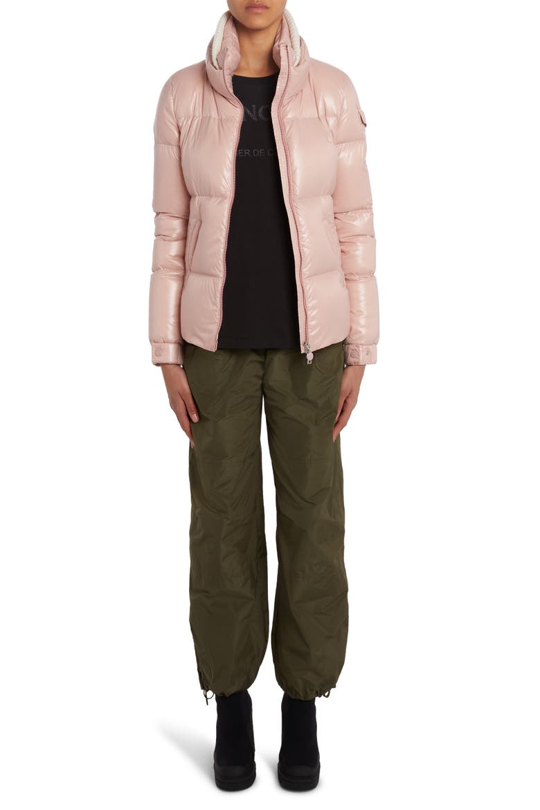 Vistule Down Puffer Jacket, Alternate, color, PINK