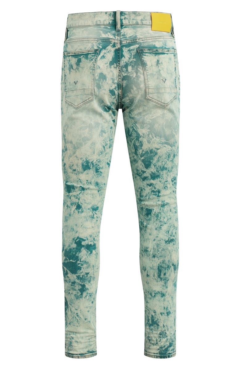 Hudson Jeans Zack Bleached Stretch Skinny Jeans, Alternate, color,