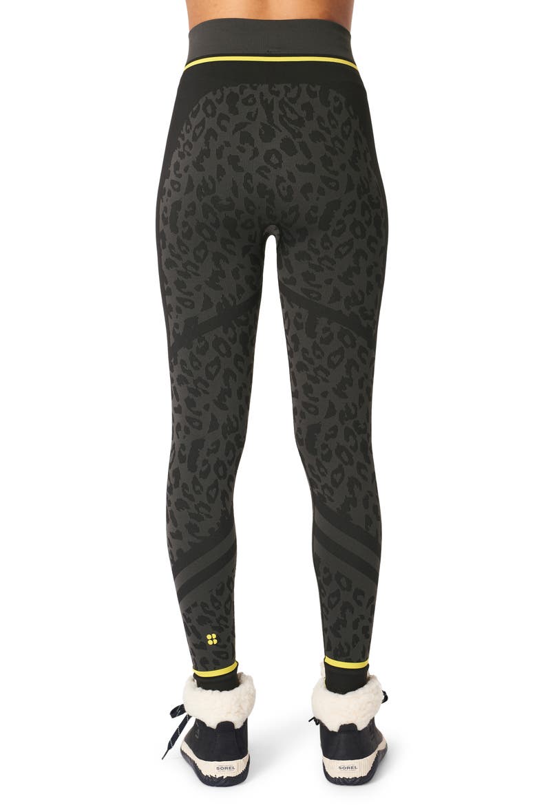Ski Base Layer Leggings, Alternate, color, ANIMAL LEOPARD