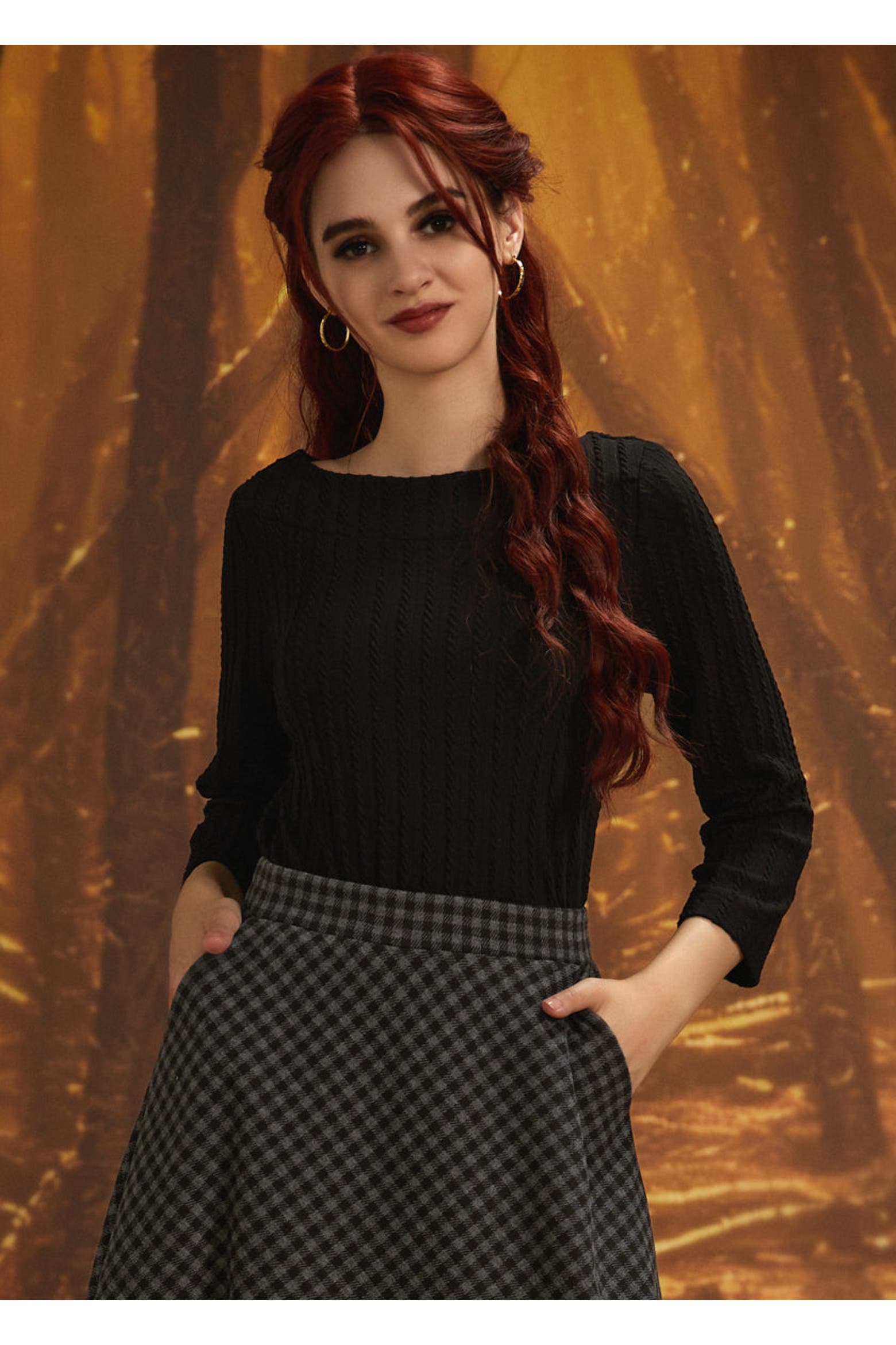 Modcloth Customer Service ModCloth A Crisp Autumn Breeze Boatneck Top (Women) | Nordstrom