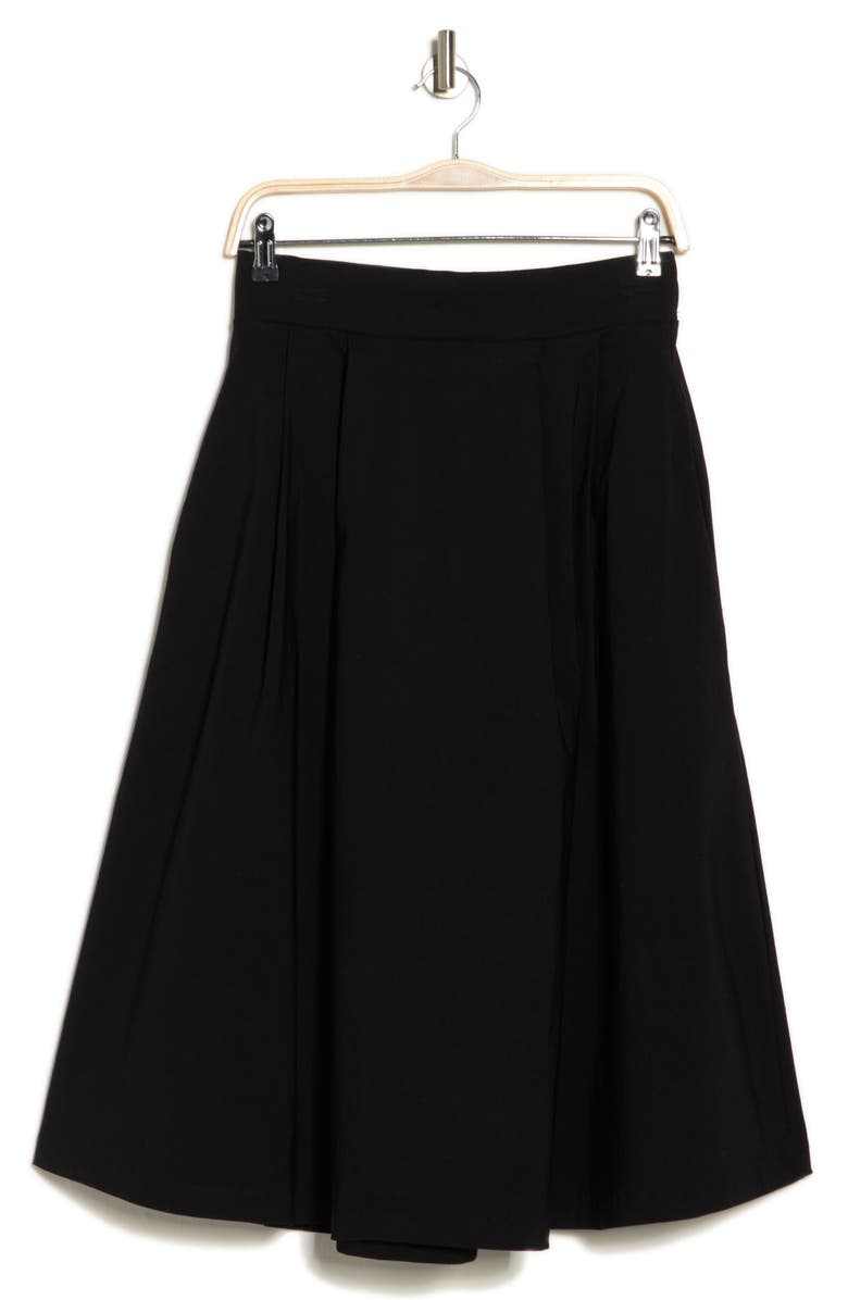 Renee C Pleated Midi Skirt, Alternate, color,