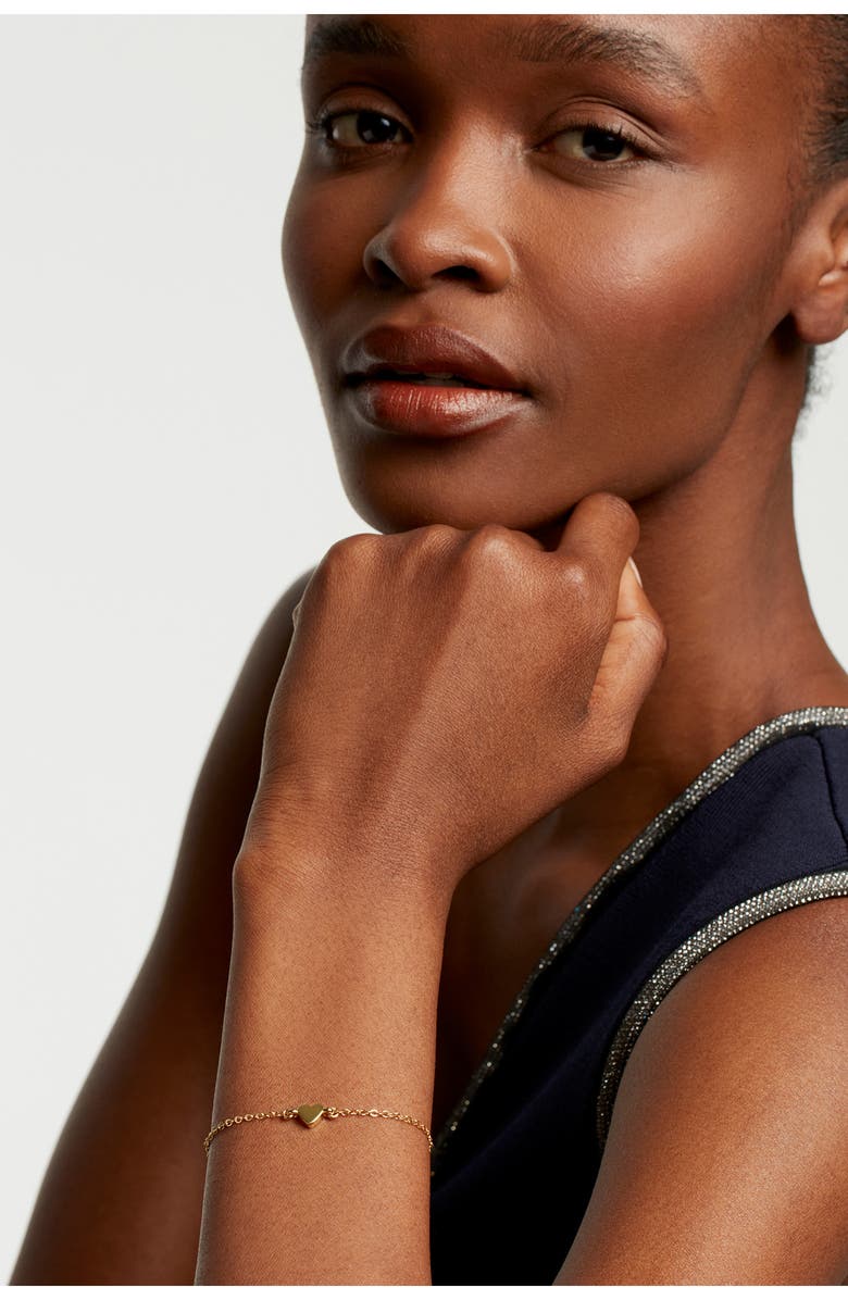 Ted Baker London Harsaa Tiny Heart Bracelet, Alternate, color, 