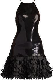 Tadashi Shoji Sleeveless Sequin A-Line Dress