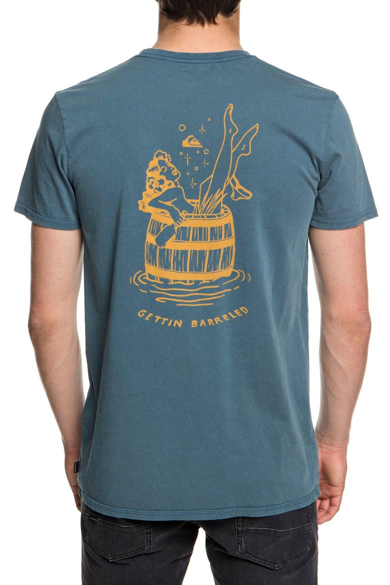 Gettin' Barreled Graphic Pocket T-Shirt, Alternate, color, TAPESTRY