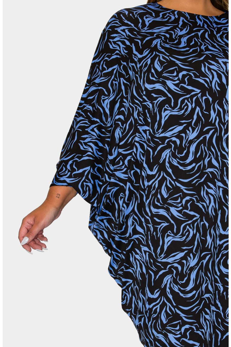 Jessica Asymmetric Long Sleeve Maxi Dress, Alternate, color, BLACK PERI