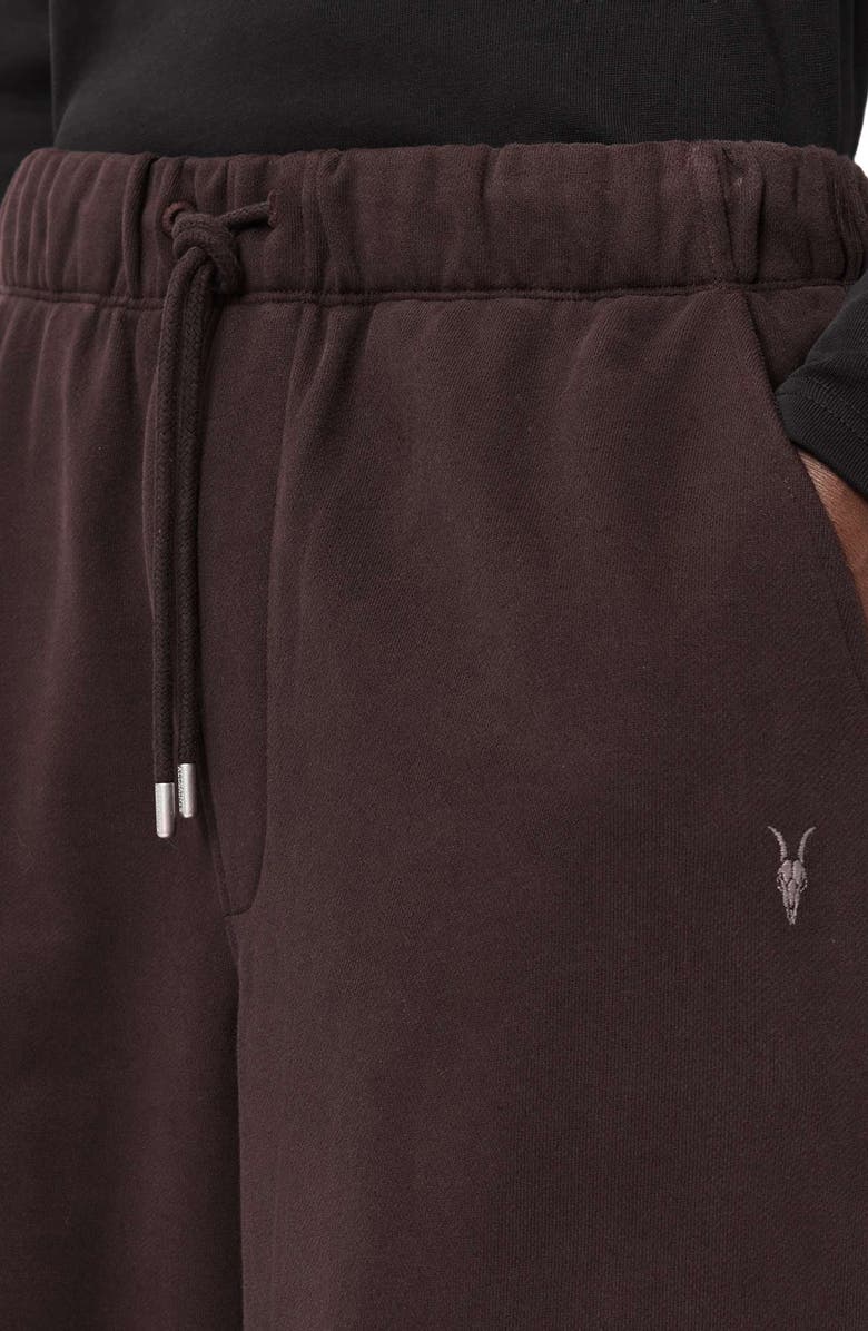 AllSaints Asher Sweatpants, Alternate, color, Plum Brown