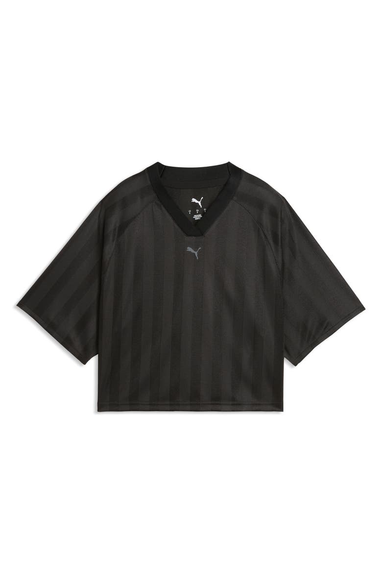 PUMA League Jersey Crop Top, Main, color, 