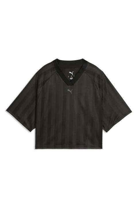 League Jersey Crop Top