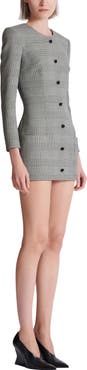 Balmain Short dress in Prince of Wales jacquard