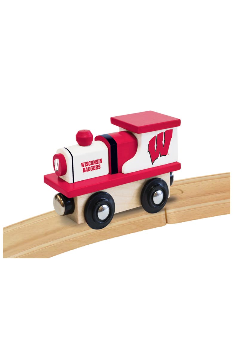 Wisconsin Badgers Toy Train Engine, Alternate, color, Multicolor