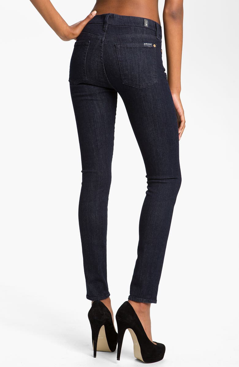 7 For All Mankind <sup>®</sup> 'Slim Illusion' Skinny Stretch Jeans, Alternate, color, 