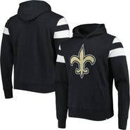 '47 Men's '47 Heathered Black New Orleans Saints Premier Nico Pullover Hoodie