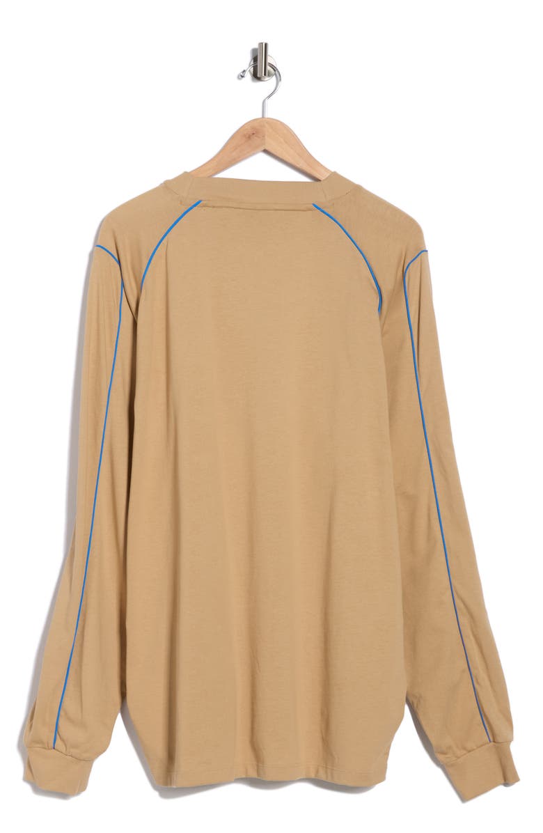HUGO Napiperr Crewneck Sweatshirt, Alternate, color, Beige