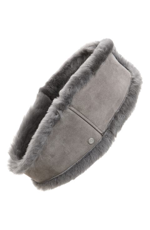 Genuine Shearling Reversible Headband