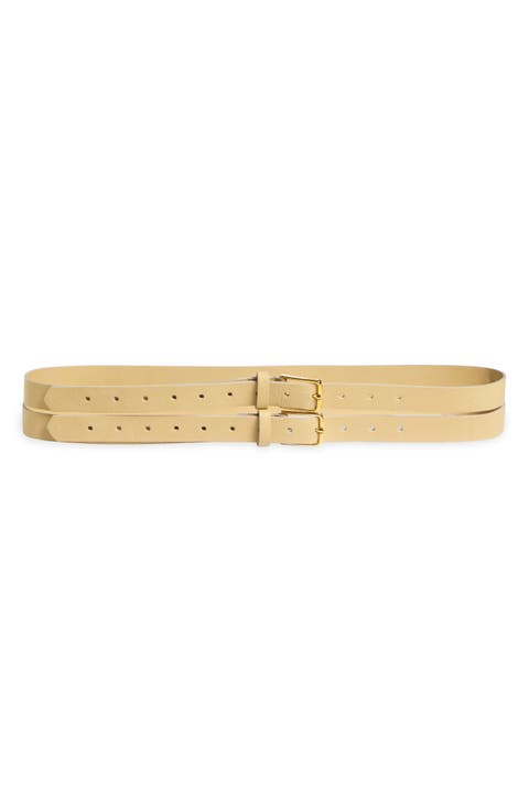 Mallorca Double Leather Belt