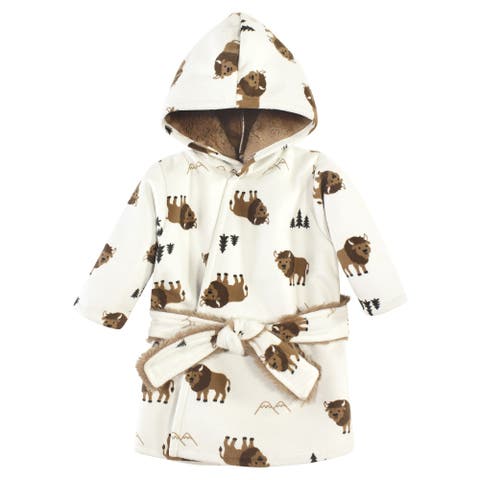 Mink with Faux Fur Lining Pool and Beach Robe Cover-ups