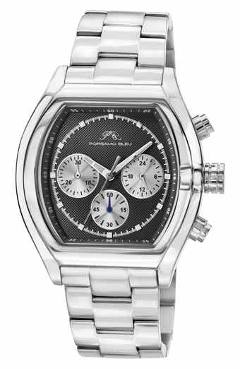 PORSAMO BLEU Roman Chronograph Bracelet Watch, 42mm